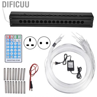 Dificuu 16LED Fiber Optic Light RGB  Ceiling Star For Decoration