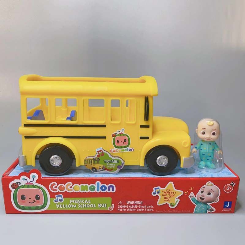 ของแท้ ตุ๊กตาฟิกเกอร์ Super Baby jiojio แตงโม รถบัส ขยับข้อต่อได้ ของเล่นสําหรับเด็ก