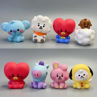 ของแท้ ของเล่นตุ๊กตาฟิกเกอร์ BTS BTS Finger Cots Blind Box