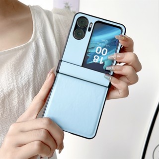 เคสป้องกันโทรศัพท์มือถือหนัง PU ฝาพับ กันกระแทก หรูหรา สําหรับ OPPO Find N2 Find N2Flip