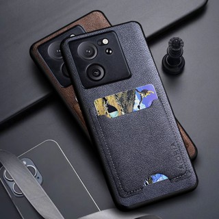 เคสโทรศัพท์มือถือหนัง Pu หรูหรา พร้อมช่องใส่บัตร สําหรับ Xiaomi redmi k60 ultra funda redmi k60 ultra