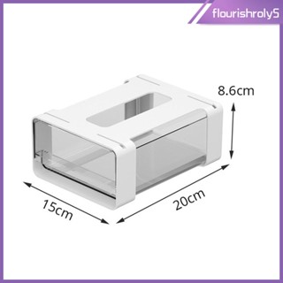 [Flourishroly5] กล่องเก็บดินสอ แบบสไลด์ใต้โต๊ะ สําหรับออฟฟิศ