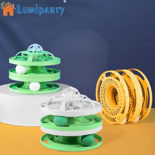 Lumiparty ลูกบอลแป้นหมุน ของเล่นสําหรับสัตว์เลี้ยง แมว Diy