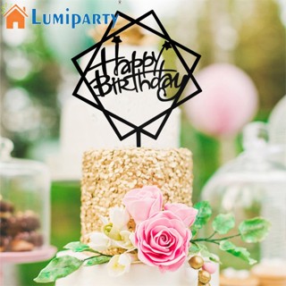 Lumiparty ท็อปเปอร์อะคริลิค สร้างสรรค์ สําหรับตกแต่งเค้กวันเกิด งานเลี้ยงจบการศึกษา