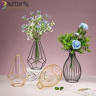 Buttterfly แจกันเหล็ก สไตล์นอร์ดิก สําหรับตกแต่งบ้าน