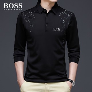 เสื้อโปโล BOSS สวมใส่สบาย แฟชั่นคู่รัก