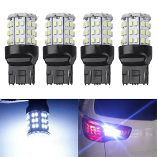 หลอดไฟเลี้ยว LED T20 64SMD DRL 6000K สีขาว 4 ชิ้น