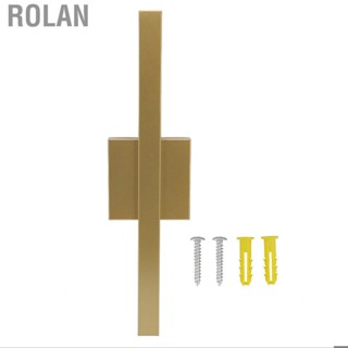 Rolan Linear Strip Sconce Long Wall Lamp Golden for Bedroom