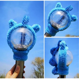 น่ารักนุ่มปกตุ๊กตาสำหรับรถไฟฟ้า Lightstick Kpop สไตล์เกาหลีปกป้องปกสำหรับ Lightsticks สัตว์สไตล์