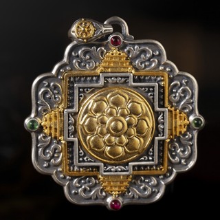ใหม่ สร้อยคอ จี้รูปดอกบัว แฮนด์เมด เครื่องประดับ E0VL
