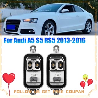 โมดูลไฟหน้ารถยนต์ LED 2 ชิ้น 1305715178 สําหรับ Audi A5 S5 RS5 2013-2016