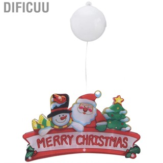 Dificuu Christmas Door Lamp Decorative  Window Manual Switch For