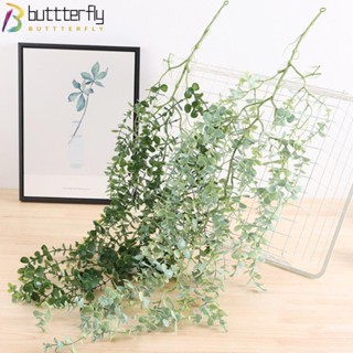 Buttterfly เถายูคาลิปตัสประดิษฐ์ DIY สําหรับแขวนตกแต่งผนังบ้าน ปาร์ตี้