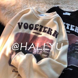 HALLYU  เสื้อผ้าผู้ญิง แขนยาว เสื้อฮู้ด คลุมหญิง สไตล์เกาหลี แฟชั่น  พิเศษ Chic ทันสมัย Comfortable A28J0JT 36Z230909