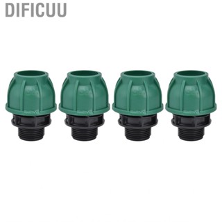 Dificuu 4PCS  Tight Connector G1 External Thread Straight Fittings