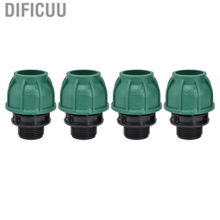 Dificuu 4PCS  Tight Connector G1 External Thread Straight Fittings