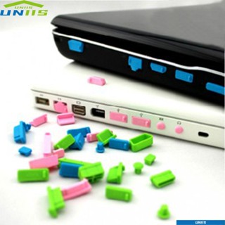 Uniis ปลั๊กเสียบแล็ปท็อป ป้องกันฝุ่น ขนาดเล็ก แบบพกพา กันฝุ่น USB 26 ชิ้น