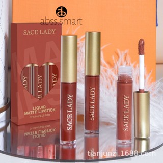 SACE LADY Cross-border Lip Glaze Set Sample Combined Cup Non-stick Velvet Matte Waterproof TECH3