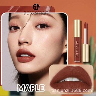 SACE LADY Long Wearing Liquid ลิปสติก Waterproof เม็ดสีสูง Mini Matte Lip Makeup หนึ่งชุดตัวอย่าง 3 ชิ้น TECH3