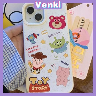 Venki - เข้ากันได้สำหรับ เคสไอโฟน เคสไอโฟน11 เคส iphone 11 กรณีเป็นมิตรกับสิ่งแวดล้อมย่อยสลายได้สีขาวกรณีกันกระแทกป้องกันน่ารักการ์ตูนคาวบอยเข้ากันได้กับ iPhone 14 PRO MAX 13 PRO MAX 12 PRO MAX 11 XR XS 7Plus 8 PLUS