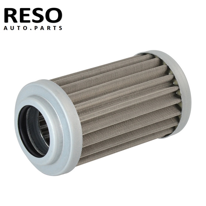 RESO จัดส่งฟรี 100 ไมครอนเอทานอลการใช้ตาข่ายกรองเชื้อเพลิงองค์ประกอบ E85 GASแต่ละการใช้กรอง AN6 / AN8 / AN10 อินไลน์
