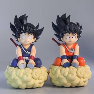 โมเดลตุ๊กตา การ์ตูน Dragon Ball Cloud Little Goku Wrestling Cloud Turtle Fairy Flow Sun Goku แฮนด์เมด ขนาด 16 ซม. สําหรับตกแต่ง