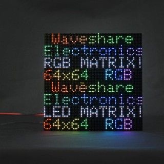 Yu อินเตอร์เฟซหน้าจอสี LED 64x64 Dot Matrix HUB75