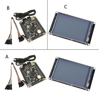 Yu บอร์ดทดลอง ควบคุมอุตสาหกรรม STM32F407VET6 การเรียนรู้ 432bit RISC แกนอีเธอร์เน็ต พร้อมหน้าจอ LCD TFT 3 2