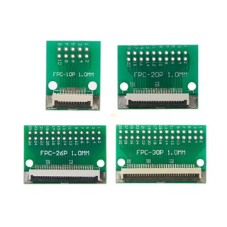 Yu อะแดปเตอร์ซ็อกเก็ตเชื่อมต่อ FPC FFC PCB 1 0 มม. พร้อมตัวเชื่อมต่อ