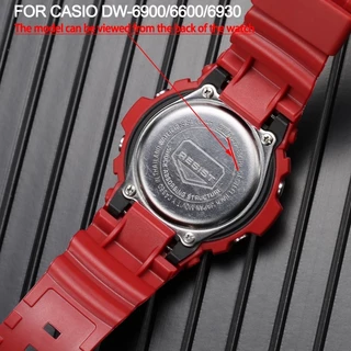 สายนาฬิกาข้อมือเรซิ่น สําหรับ Casio G-SHOCK DW6900 DW6600 DW6930