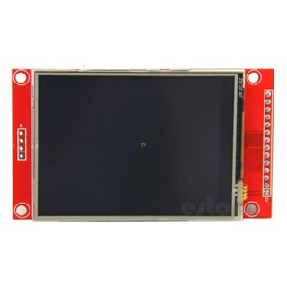 Yu ใหม่ โมดูลพอร์ตอนุกรม หน้าจอสัมผัส LCD 240x320 2 8 SPI TFT พร้อม PCB ILI9341 5V