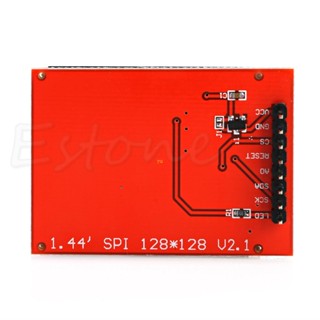 Yu อะแดปเตอร์โมดูลหน้าจอสี LCD 1 44 สีแดง 128*128 TFT PCB 1 ชิ้น