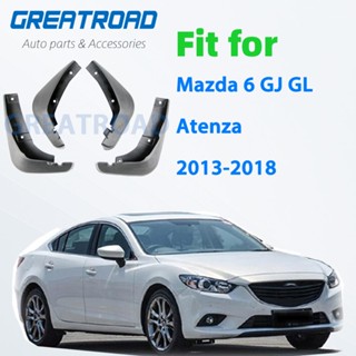 บังโคลนหน้า หลัง อุปกรณ์เสริม สําหรับ Mazda 6 GJ GL Atenza 2013-2018