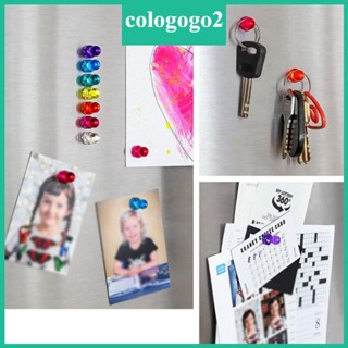 Cologogo2 หมุดแม่เหล็กติดตู้เย็น ไวท์บอร์ด 50 ชิ้น