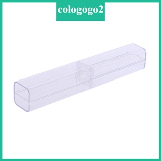 Cologogo2 กล่องใส สําหรับใส่ปากกา เครื่องเขียน สํานักงาน โรงเรียน