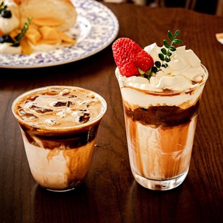 Dreamerhouse แก้วกาแฟ ลาเต้ น้ําผลไม้ ผสม แบบใส