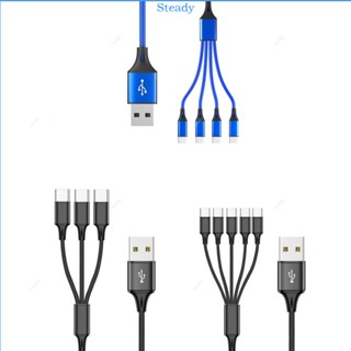 สายชาร์จ USB C Splitter Cable 3 4 5 in 1 แบบชาร์จเร็ว