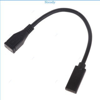 อะแดปเตอร์แปลงพอร์ตคู่ Type-C เป็น Micro USB สําหรับแล็ปท็อป แท็บเล็ต โทรศัพท์