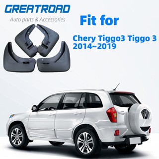 บังโคลนรถยนต์ อุปกรณ์เสริม สําหรับ Chery Tiggo3 Tiggo 3 2014~2019 2015 2016 2017 2018 4 ชิ้น