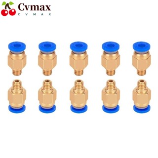 Cvmax ข้อต่อท่อนิวเมติก PC4-M6 PC4-M6 CR-10/10S ทนทาน 10 ชิ้น