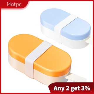 I4otpc 2-in-1 ขวดน้ํา แบบพกพา พร้อมภาชนะบรรจุอาหาร ป้องกันการรั่วไหล สําหรับสัตว์เลี้ยง สุนัข แมว เดินป่า