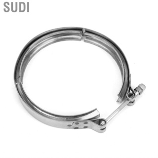 Sudi 186917  Turbocharger Exhaust V‑Band Clamp Stainless Steel Couplings for Auto Replacement Cummins 855 Turbo