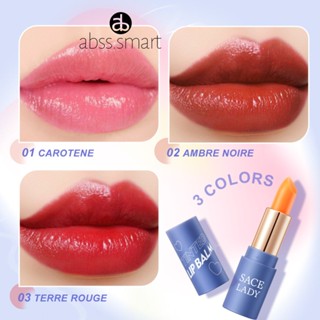 SACE LADY ลิปสติก Magic Color Change Lip Tint Waterproof Moisturizing เม็ดสีสูง Lip Makeup TECH3