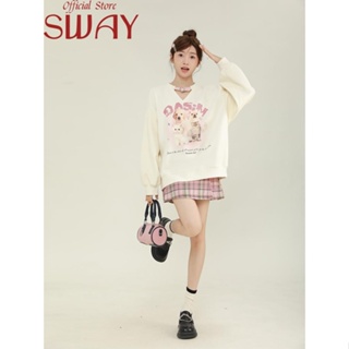 SWAY  เสื้อผ้าผู้ญิง แขนยาว เสื้อฮู้ด คลุมหญิง สไตล์เกาหลี แฟชั่น  High quality สวยงาม ทันสมัย Beautiful A28J15R 36Z230909