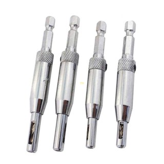 Yu ดอกสว่าน หกเหลี่ยม ทนทาน 4 ชิ้น สําหรับงานไม้ DIY
