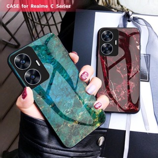 เคสโทรศัพท์มือถือกระจกนิรภัย TPU แบบนิ่ม ป้องกันรอยขีดข่วน สําหรับ Realme C55 C53 4G Narzo N53 2023 Realme C 55 C 53 NarzoN53