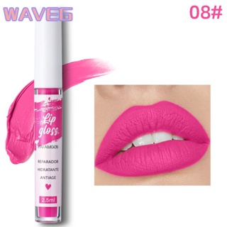 Wave 【สต็อกพร้อม Delievery รวดเร็ว】 Fafamoon Non-stick Cup Lip Glaze Matte Fog Surface Liquid Lipstick Non-Fading Lip Gloss Multi-Color Lip Makeup Beauty Cosmetics