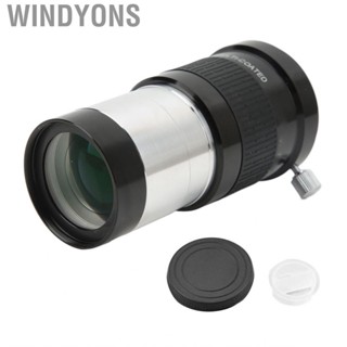 Windyons Accessories  Reduce Reflections Matting  2X FMC Green Film Barlow Lens Metal Gasket with Adapter Ring for Observation