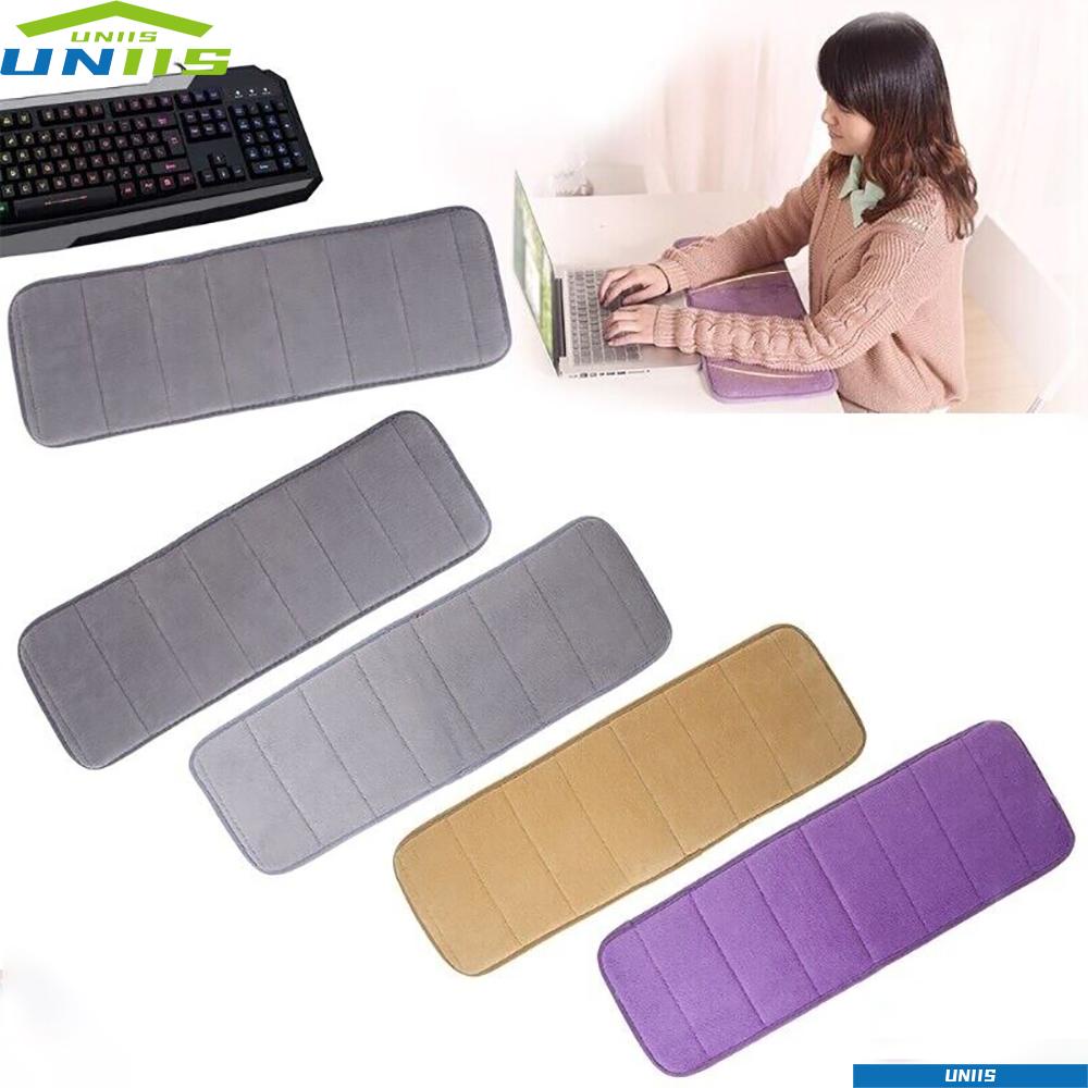 Uniis แผ่นรองข้อศอกคีย์บอร์ด ผ้าฝ้าย แบบนิ่ม ซับเหงื่อ 60*20 ซม. สําหรับโต๊ะคอมพิวเตอร์
