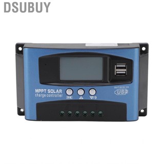 Dsubuy Solar Panel  Charge Controller 12V/24V LCD Regulator Control HOT